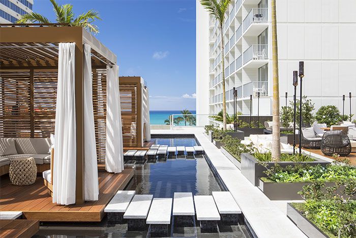 Alohilani Resort Waikiki Pool Lounge